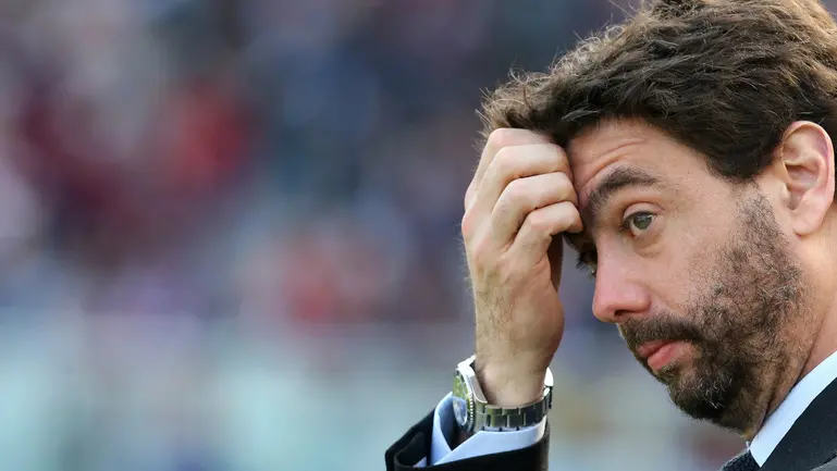 Il presidente della Juventus Andrea Agnelli