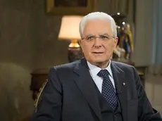 Italian President Sergio Mattarella during the year-end speech to Italians at Quirinale Palace in Rome, Italy, 31 December 2015..ANSA/QUIRINALE PRESS OFFICE/FRANCESCO AMMENDOLA.+++ ANSA PROVIDES ACCESS TO THIS HANDOUT PHOTO TO BE USED SOLELY TO ILLUSTRATE NEWS REPORTING OR COMMENTARY ON THE FACTS OR EVENTS DEPICTED IN THIS IMAGE; NO ARCHIVING; NO LICENSING +++