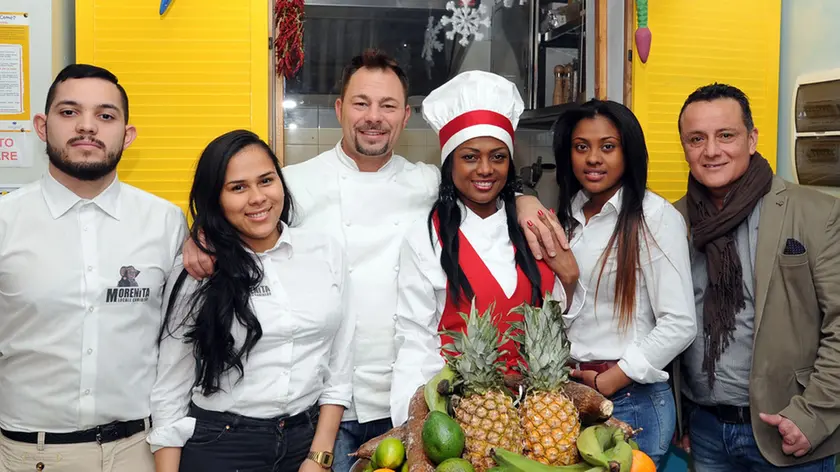 Udine 10 Dicembre 2016 morenita ristorante Copyright Petrussi Foto Press Turco Massimo