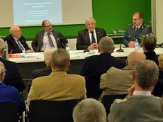 Udine 17 Novembre 2017. Incontro ConfArtigianato sulla prevenzione delle truffe agli anziani. © Foto Petrussi