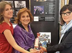 Da sinistra Francesca, Giannola ed Elisabetta Nonino