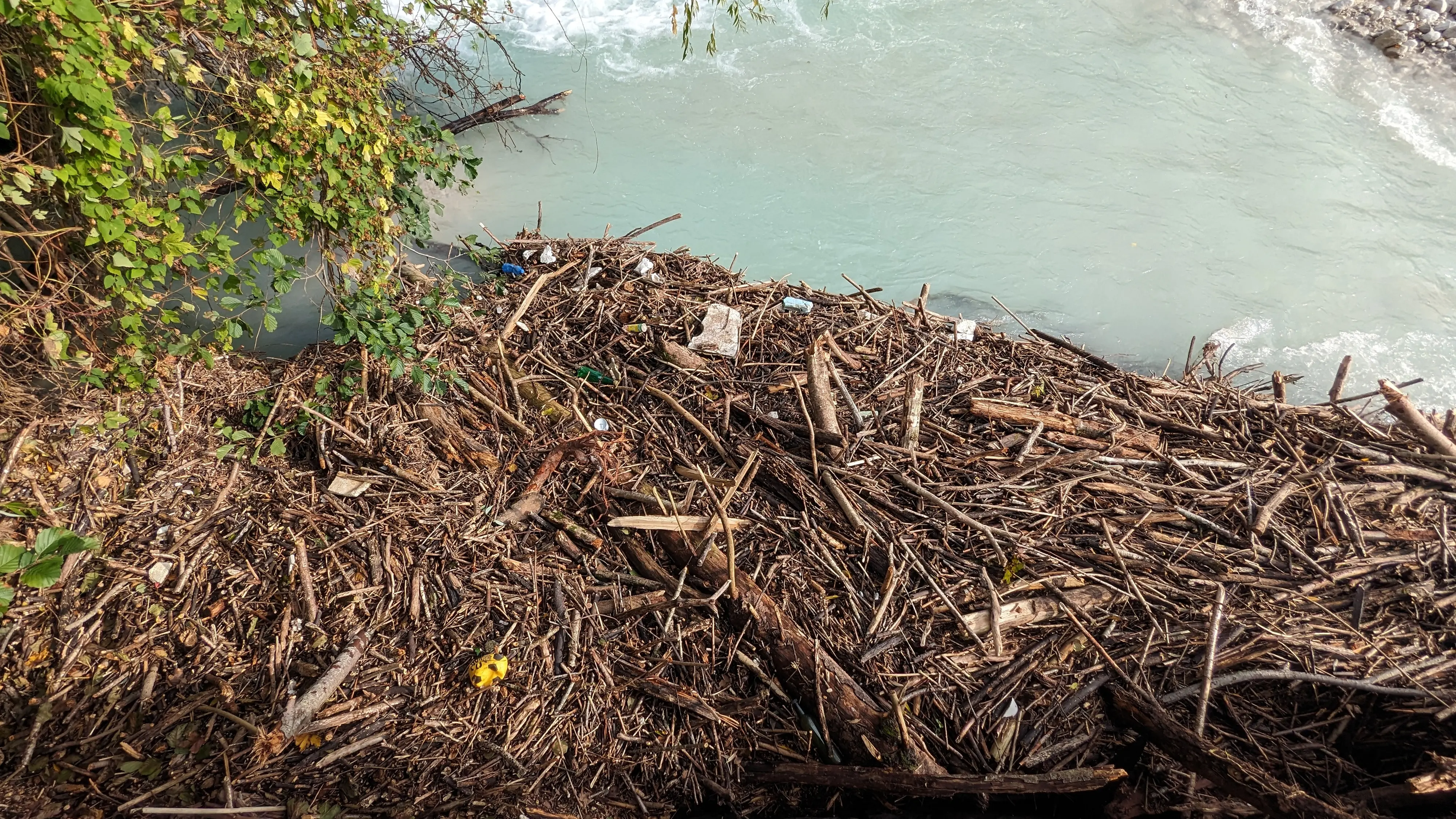 La situazione del torrente Torre a Tarcento
