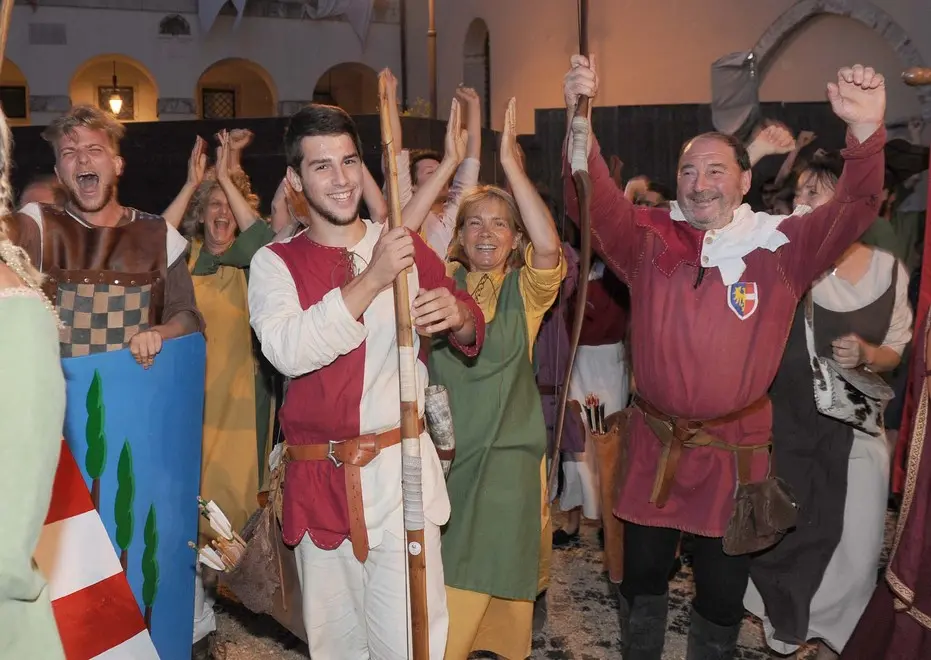 Cividale 21 Agosto 2016. Borgo di Ponte vince il Palio di San Donato 2016. © Foto Petrussi / Petrussi Diego