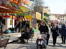 Udine 01 APRILE 2013 pasqua al luna park Coyright Petrussi Foto Press /turco