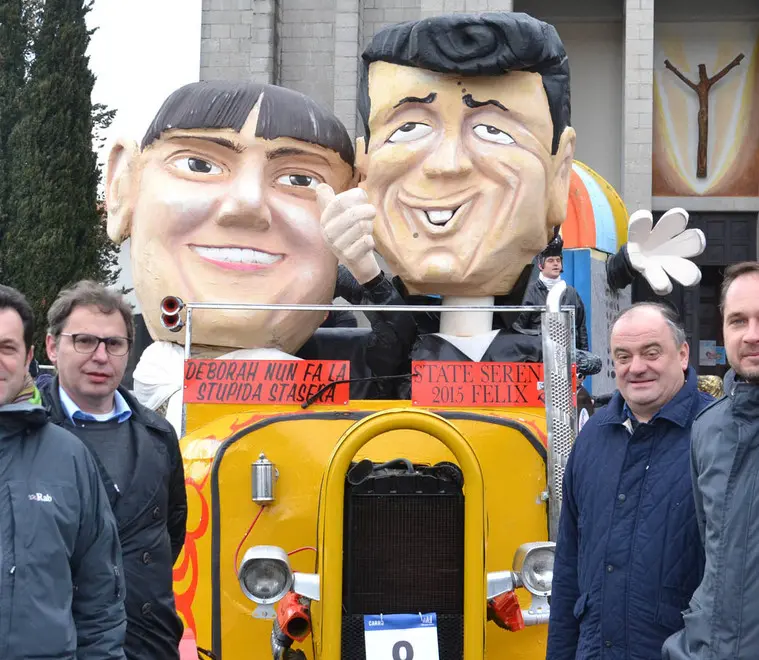 Nimis 15 Febbraio 2015 carnevale Copyright Petrussi Foto Press - Massimo Turco