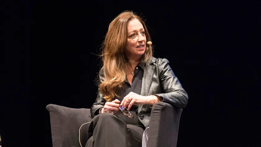 La Magnifica Rettrice dell’Università di Padova, Daniela Mapelli, interviene durante il primo appuntamento di "Italiadomani", dialogo sul Piano nazionale di ripresa e resilienza, Padova, 10 gennaio 2022. ANSA/ UFFICIO STAMPA COMUNE DI PADOVA +++ ANSA PROVIDES ACCESS TO THIS HANDOUT PHOTO TO BE USED SOLELY TO ILLUSTRATE NEWS REPORTING OR COMMENTARY ON THE FACTS OR EVENTS DEPICTED IN THIS IMAGE; NO ARCHIVING; NO LICENSING +++