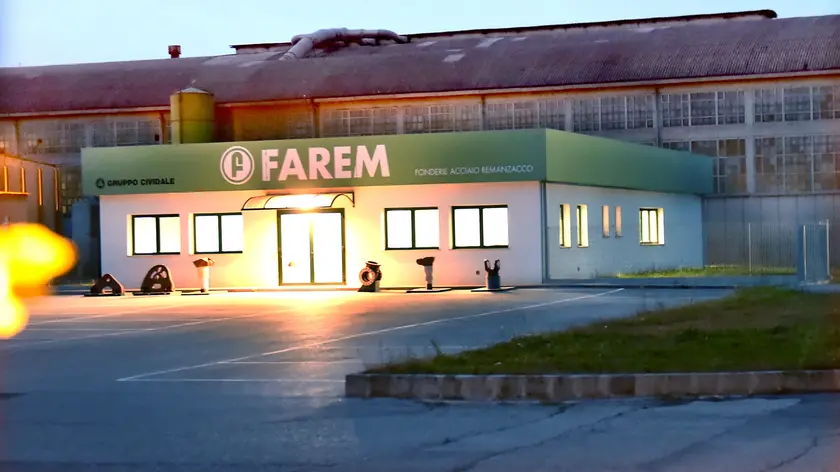 Lo stabilimento di Remanzacco dove si è verificato l'incidente © Foto Petrussi