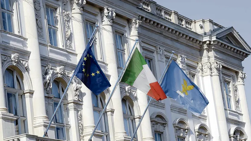 Il palazzo della Regione Fvg (foto Montenero)