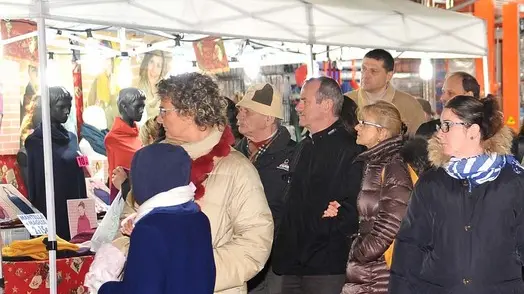 Udine 22 novembre 2014 Piazza Primo Maggio, Santa Caterina. Copyright Foto Petrussi / Ferraro Simone