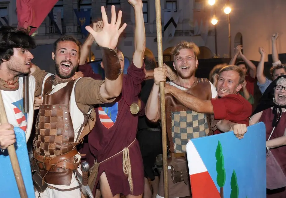 Cividale 21 Agosto 2016. Borgo di Ponte vince il Palio di San Donato 2016. © Foto Petrussi / Petrussi Diego