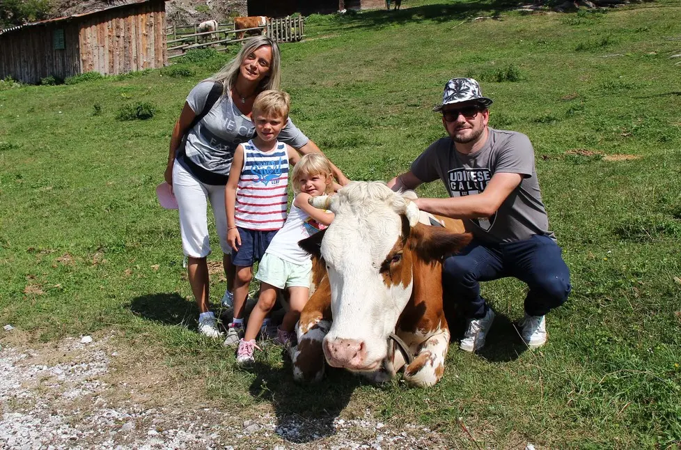 Dogna 5 Agosto 2017. Visita alla Malga di Plan di Spadovai. © Foto Petrussi -Soravito