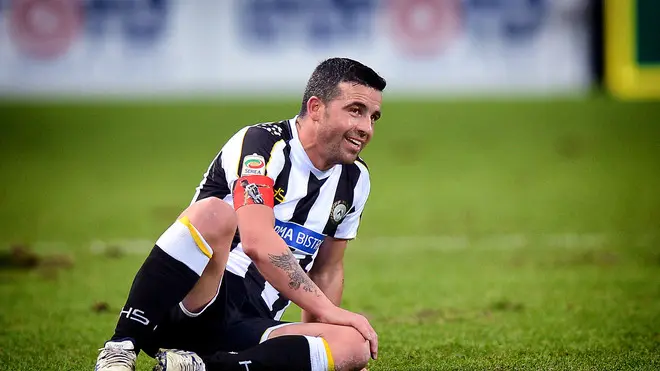Foto LaPresse.FOTO DI REPERTORIO.29/11/2013.Singoli serie A...... Valter Parisotto / LaPresse.24 11 2013 Udine, Stadio Friuli (Italia).Sport Calcio.Udinese - Fiorentina - Serie A Tim 2013/2014.Nella foto: Antonio Di Natale..Foto Valter Parisotto / LaPresse.24 11 2013 Udine (Italy), Friuli Stadium.Sport Soccer.Udinese - Fiorentina - Italian Serie A Soccer League 2013/2014.In the Photo: Antonio Di Natale