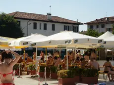Udine 04 Agosto 2013 piscina Copyright Petrussi Press/Turco