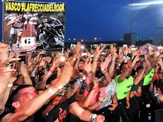 Lignano 18 giugno 2016. Concerto Vasco. Foto Petrussi / Diego Petrussi