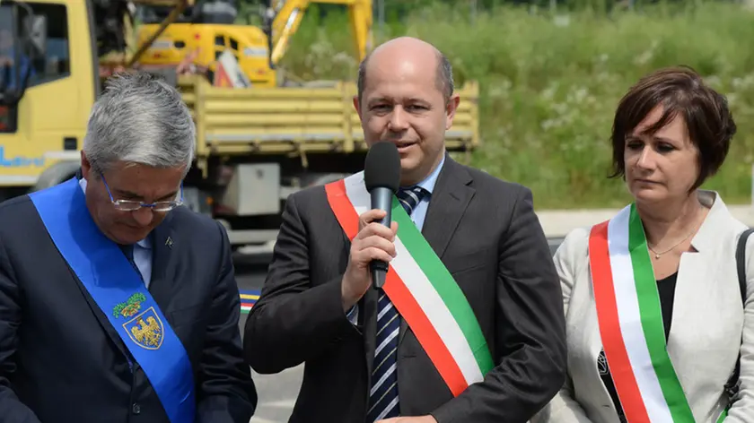 Santa Caterina 27 Gennaio 2016 sottopasso inaugurazione Petrussi Foto Press / Massimo Turco