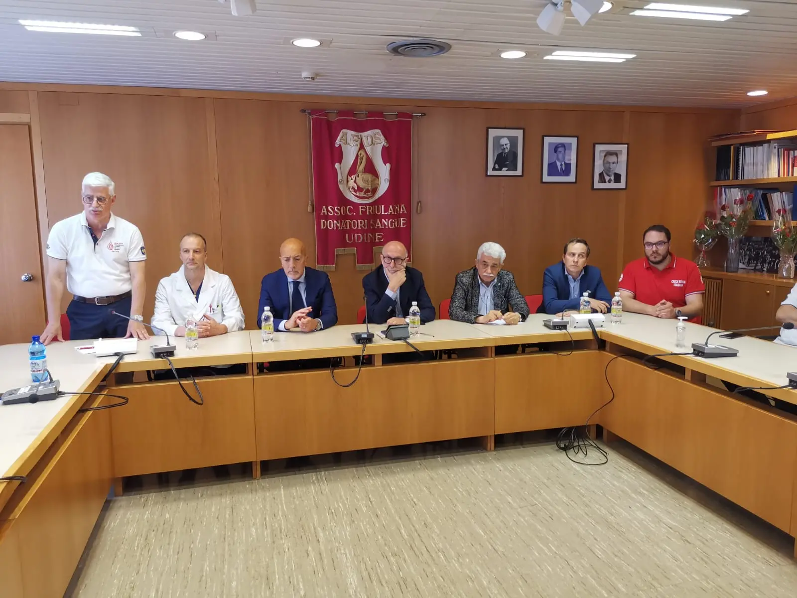 La conferenza stampa di chiusura della maratona del dono di Lignano