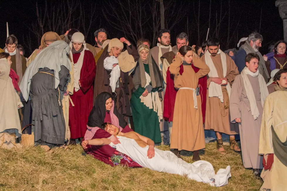 Cicconicco 25 marzo 2016. Via crucis. Foto Petrussi