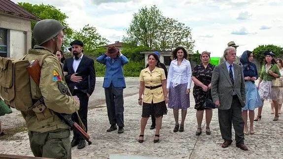 Un frame tratto dal mediometraggio Goriski Zid - Il Muro di Gorizia di Aeten Production