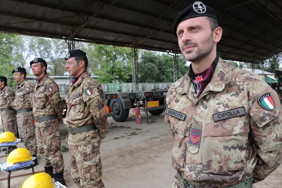 Udine 25 Settembre 2014. Esercitazione esercito al Cormor. © Petrussi Foto Press Srl Udine