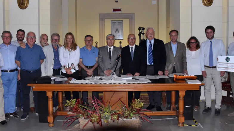 Udine 11 settembre 2018 discussione percorso fatibilità adunata 2021 Agenzia Petrussi foto Massimo Turco
