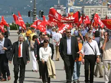 Lasorte Trieste 25/06/10 - Corteo, Manifestazione, CGIL, Honsell, Serracchiani, Cosolini