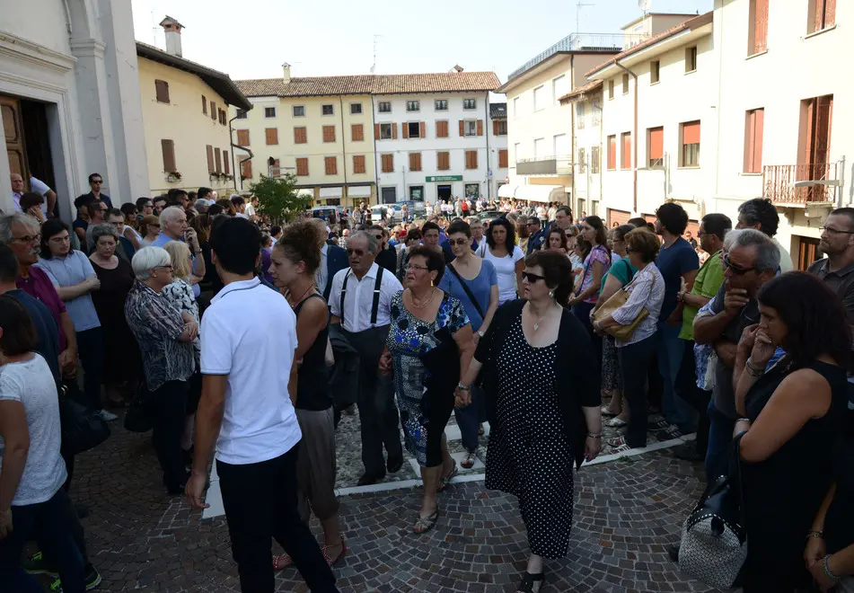 Pagnacco 1 Luglio 2015. funerale sara @ Petrussi Foto Turco Massimo