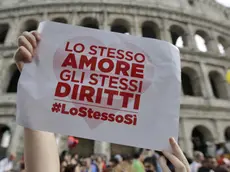 Foto Vincenzo Livieri - LaPresse .13-06-2015 - Roma - Italia .Cronaca.Gay Pride 2015. .Photo Vincenzo Livieri - LaPresse .13-06-2015 - Rome - Italy .News.Gay Pride 2015.