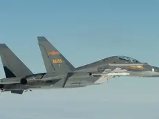 epa08658912 An undated handout photo released on 10 September 2020 by Taiwan Ministry of National Defense, showing China’s SU-30 Fighter aircraft entertaining Taiwan's Air Defense Identification Zone (ADIZ). According to Ministry of National Defense (MND) on 09 September 2020, several People's Liberation Army Airforce (PLAAF) fighter jets entered Taiwan's Air Defense Identification Zone (ADIZ), prompting the Taiwan Air Force to issue 24 warnings to drive the Chinese warplanes away. EPA/TAIWAN MINISTRY OF DEFENSE / HANDOUT HANDOUT EDITORIAL USE ONLY/NO SALES