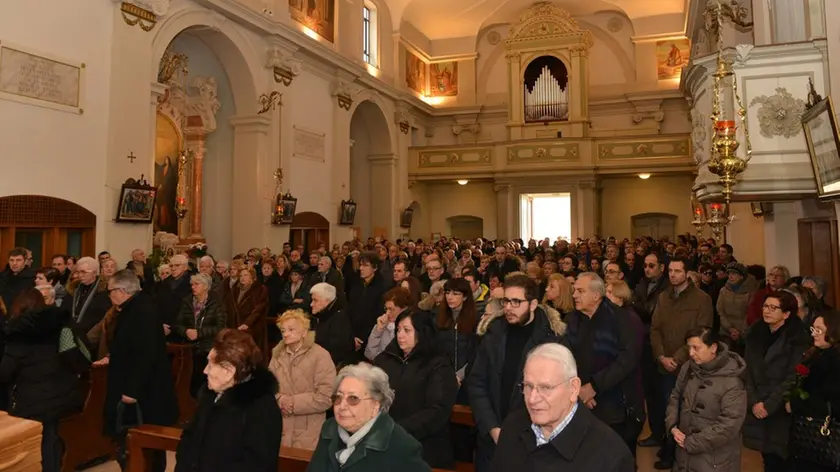 Udine 27 Gennaio 2018 funerale cesco Agenzia Petrussi foto Massimo Turco
