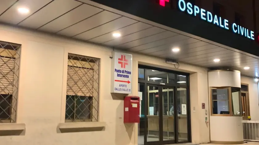 L’ingresso dell’ex ospedale di Sacile