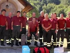 Chiusaforte 11 Agosto 2013. Incendio in Val Raccolana. Foto copyright Petrussi Foto Press