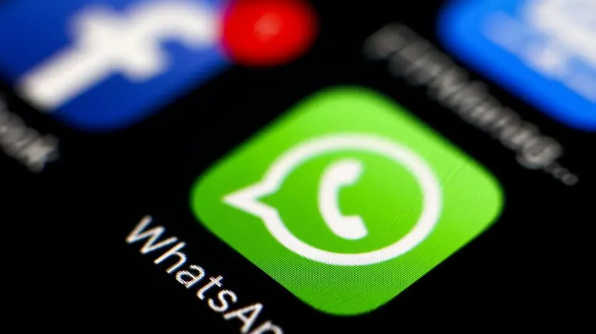 The logo of the messaging application WhatsApp is pictured on a smartphone in Taipei, Taiwan, 07 April 2016. WhatsApp on 05 April 2016 rolled out its end-t-end (E2E) encryption for its more than one billion users. The most popular messaging application is owned by Facebook. ANSA/RITCHIE B. TONGO