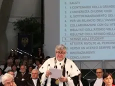 Udine 19 Gennaio 2015. Apertura anno accademico Universita' di Udine. Foto Agenzia Foto Petrussi