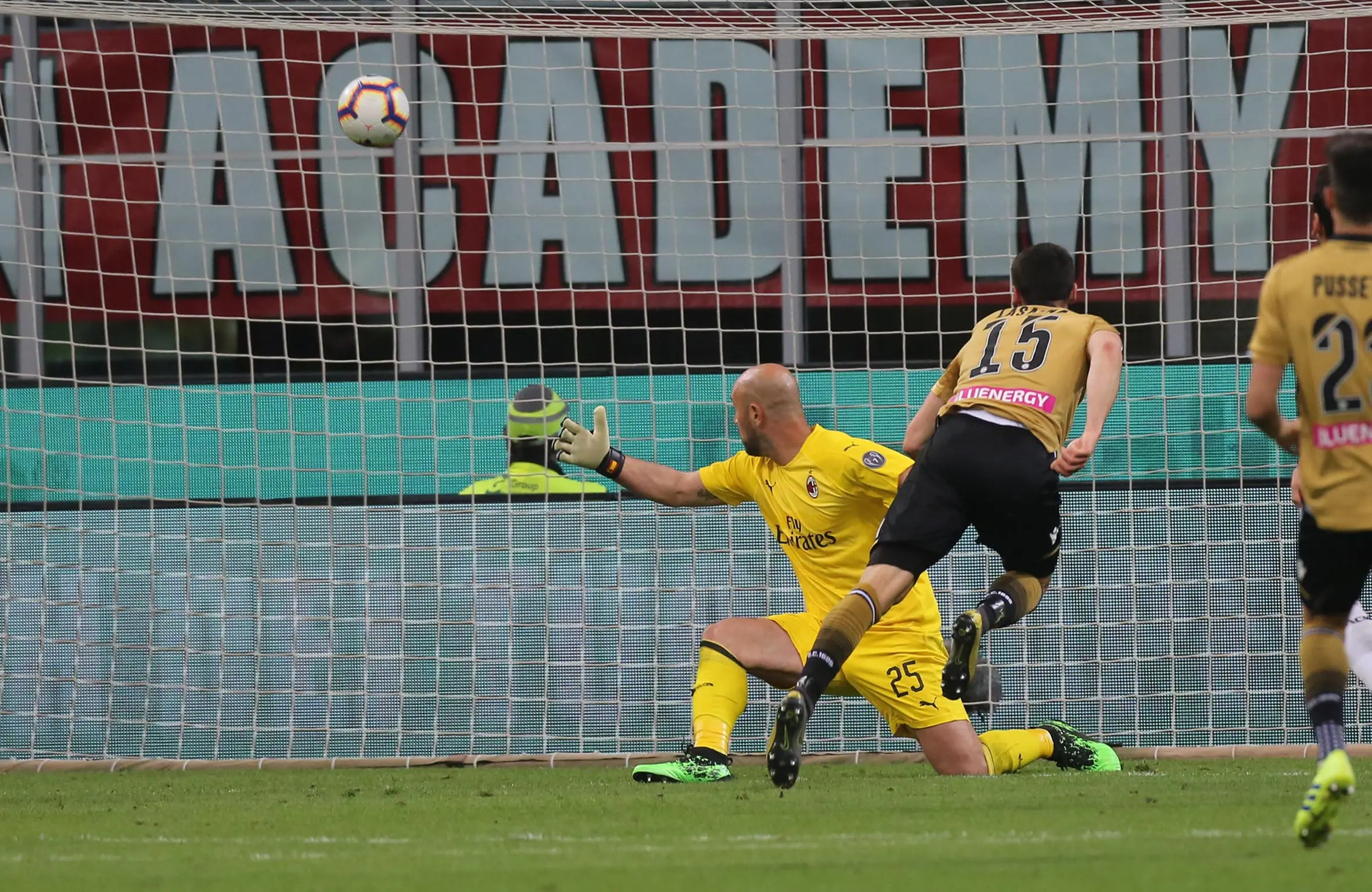 Milano 2 Aprile 2019. Calcio Serie A. Milan- Udinese. © Foto Petrussi