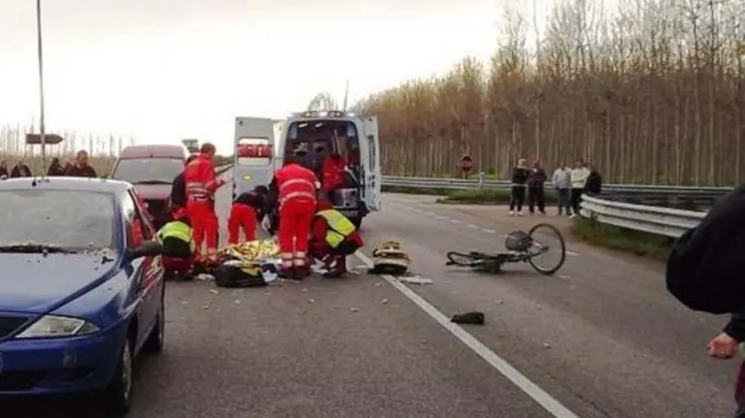 Torviscosa 27 marzo 2015 incidente Telefoto copyright Petrussi Foto Press / Turco Massimo