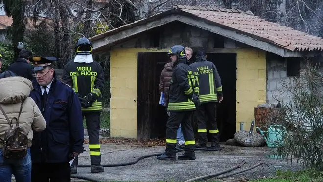 Cividale 1 Gennaio 2014. Tragedia in Via Fornalis. Copyright Petrussi Foto Press- Diego Petrussi