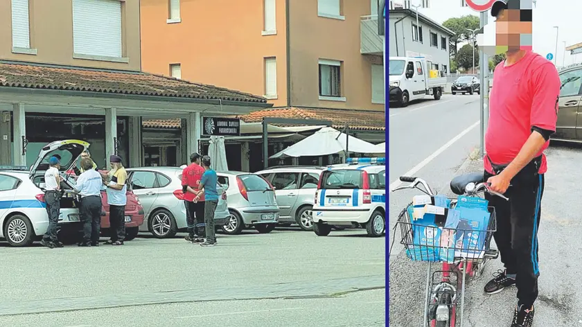 Il materiale è stato requisito e adesso potrebbe essere comminata una sanzione
