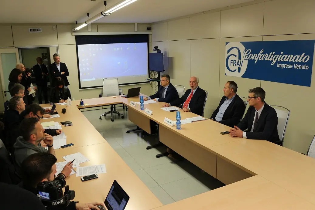L'incontro tra i vertici di Autovie e Confartigianato