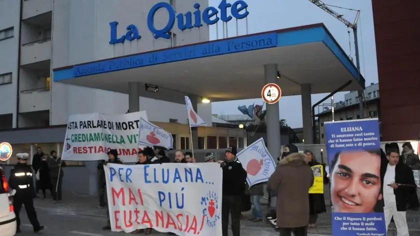 Udine 09 Febbraio 2012 anniversario eluana Copyright PFP/TURCO