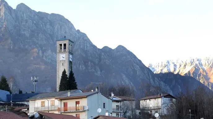 Lusevera 20 Gennaio 2015. Varie del paese. © Petrussi Foto Press