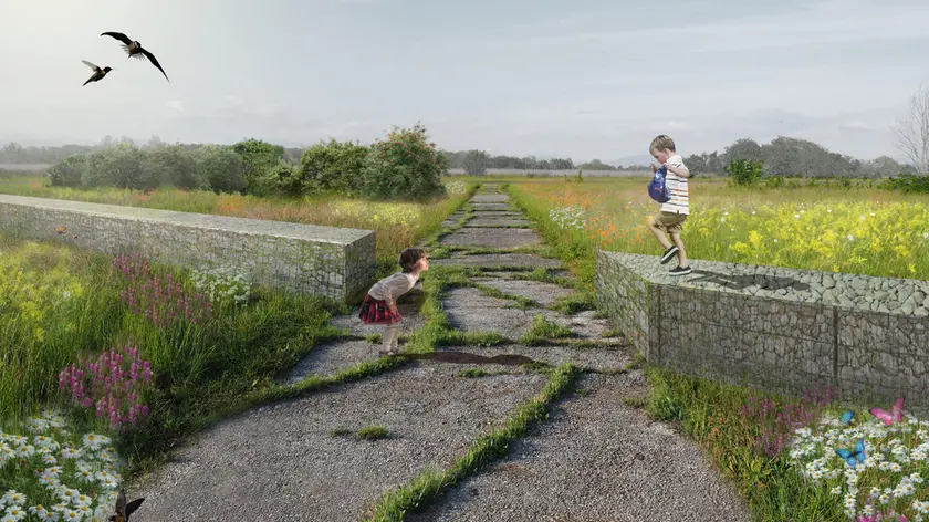 Il progetto per la pista di Lavariano