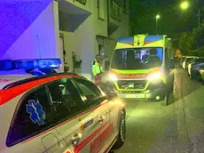 Nella foto Ambrosio/Petrussi i soccorsi inviati in via Lemene la sera del litigio.