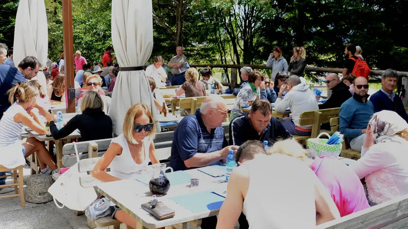 Sella Nevea 7 Agosto 2016 malga montasio Copyright Petrussi Foto Press / TURCO