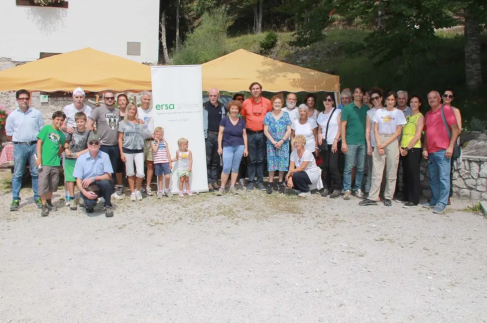 Dogna 5 Agosto 2017. Visita alla Malga di Plan di Spadovai. © Foto Petrussi -Soravito