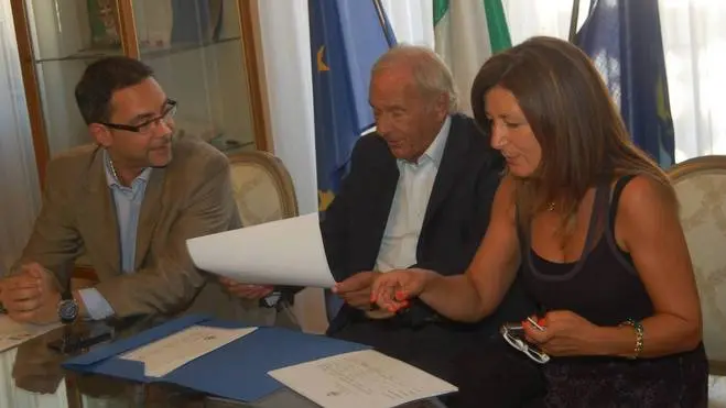 Bumbaca Gorizia 05.09.2013 Comune conf stampa LSU LPU Fotografia di Pierluigi Bumbaca