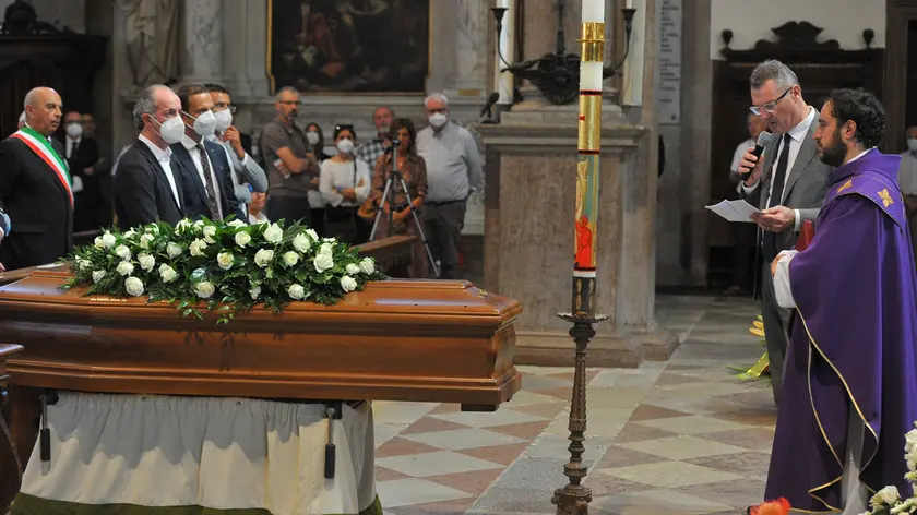 Belluno 4 agosto 2022 Funerale Omar Monastier©Foto Petrussi