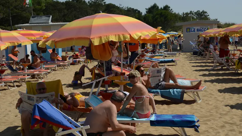 Lignano 07 Giugno 2015 varie spiaggia © Foto Petrussi Foto Press - Massimo Turco