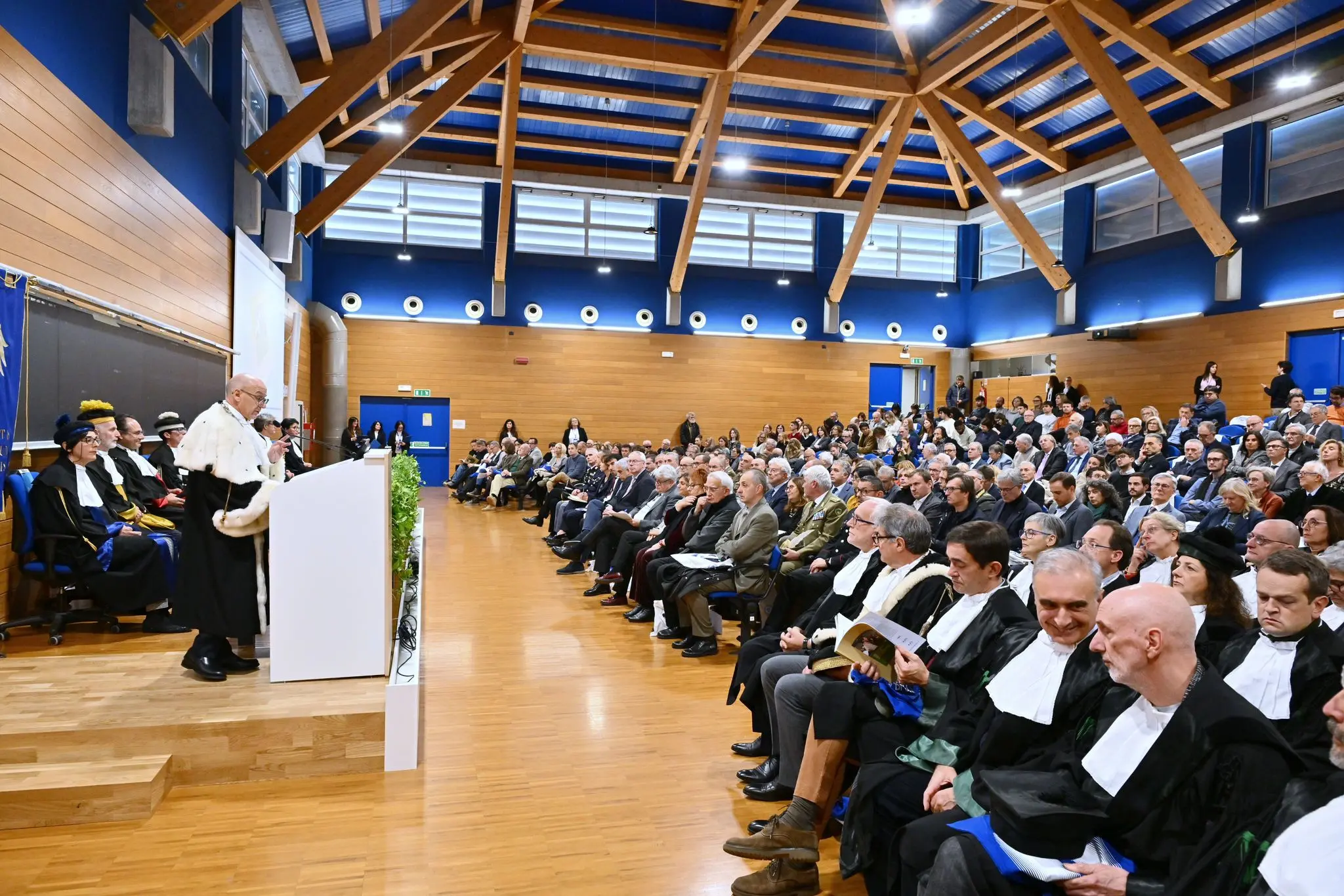 La cerimonia di inaugurazione dell'anno accademico