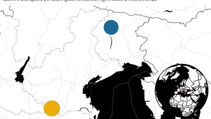 Socchieve e Ceneselli: i due comuni dove negli ultimi 4 anni si sono registrati terremoti con magnitudo 4