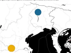 Socchieve e Ceneselli: i due comuni dove negli ultimi 4 anni si sono registrati terremoti con magnitudo 4